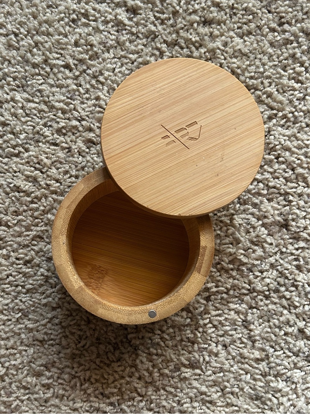 Kate McLeod Bamboo Round Container with Lid